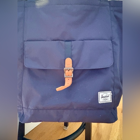 Herschel Retreat Tote Navy Blue 20L - Picture 3 of 8